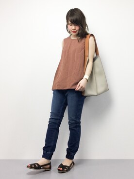 natsumiさん（レディース・160cm）の夏コーディネート