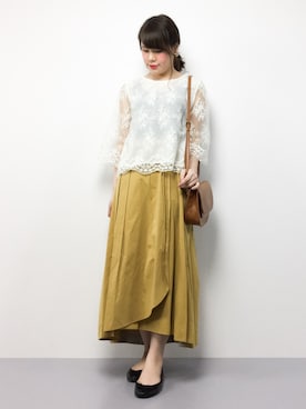 natsumiさん（レディース・160cm）の夏コーディネート