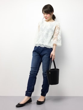 natsumiさん（レディース・160cm）の夏コーディネート