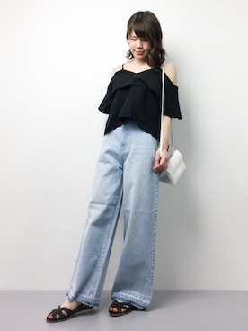 natsumiさん（レディース・160cm）の夏コーディネート