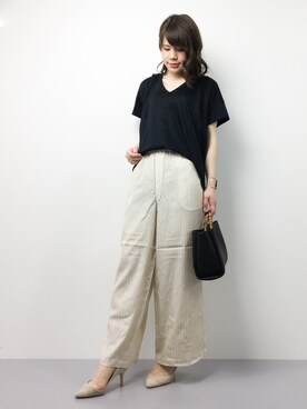 natsumiさん（レディース・160cm）の夏コーディネート