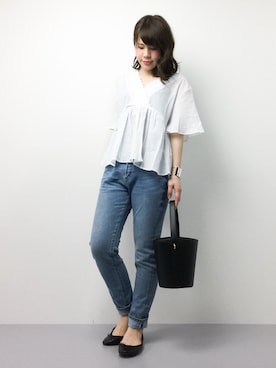 natsumiさん（レディース・160cm）の夏コーディネート