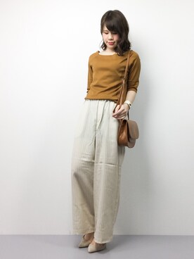 natsumiさん（レディース・160cm）の夏コーディネート