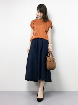 natsumiさん（レディース・160cm）の夏コーディネート