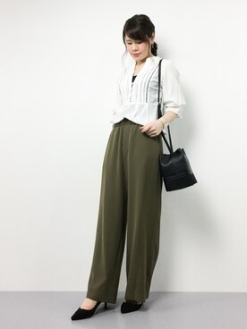 natsumiさん（レディース・160cm）の夏コーディネート