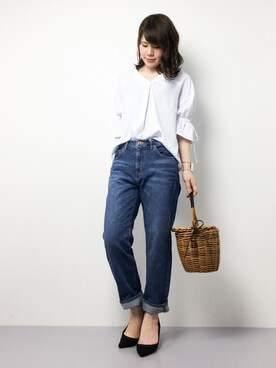 natsumiさん（レディース・160cm）の夏コーディネート