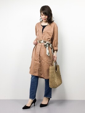 natsumiさん（レディース・160cm）の夏コーディネート