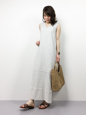 natsumiさん（レディース・160cm）の夏コーディネート