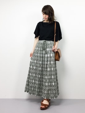 natsumiさん（レディース・160cm）の夏コーディネート