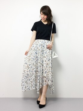 natsumiさん（レディース・160cm）の夏コーディネート