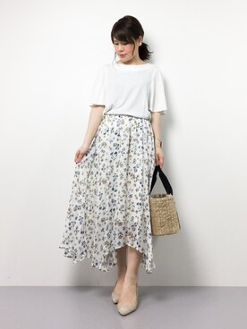 natsumiさん（レディース・160cm）の夏コーディネート