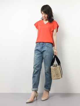 Khaju:チューリップスリーブトップス17SS◇を使った人気