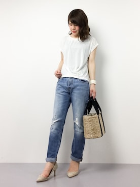 natsumiさん（レディース・160cm）の夏コーディネート