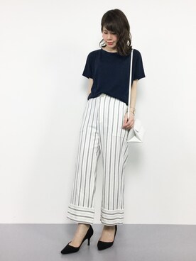 natsumiさん（レディース・160cm）の夏コーディネート