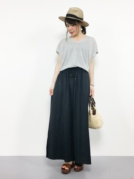 natsumiさん（レディース・160cm）の夏コーディネート