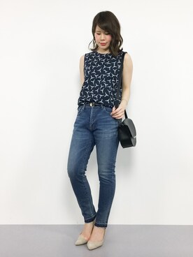 natsumiさん（レディース・160cm）の夏コーディネート