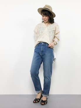 natsumiさん（レディース・160cm）の夏コーディネート