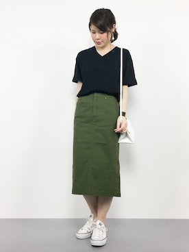 natsumiさん（レディース・160cm）の夏コーディネート
