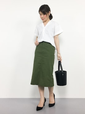 natsumiさん（レディース・160cm）の夏コーディネート