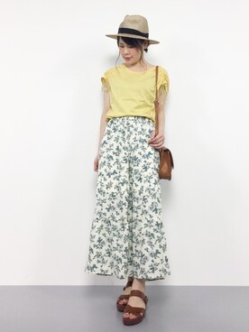 natsumiさん（レディース・160cm）の夏コーディネート