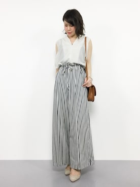 natsumiさん（レディース・160cm）の夏コーディネート