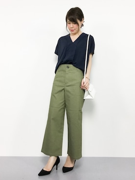 natsumiさん（レディース・160cm）の夏コーディネート