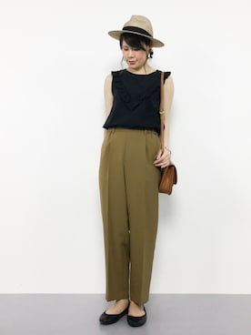 natsumiさん（レディース・160cm）の夏コーディネート