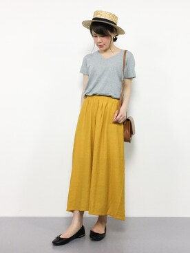 natsumiさん（レディース・160cm）の夏コーディネート