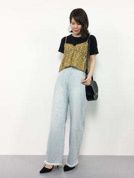 natsumiさん（レディース・160cm）の夏コーディネート