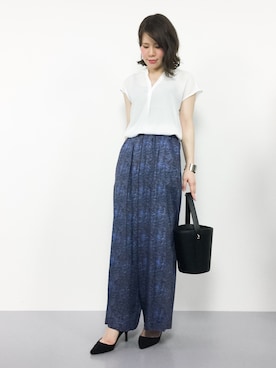 natsumiさん（レディース・160cm）の夏コーディネート