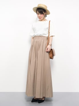 natsumiさん（レディース・160cm）の夏コーディネート