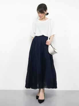 natsumiさん（レディース・160cm）の夏コーディネート