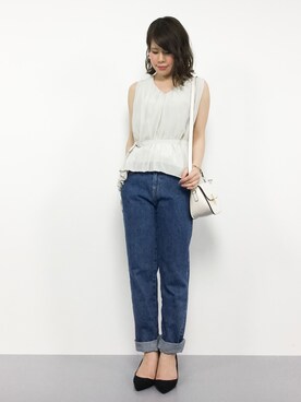 natsumiさん（レディース・160cm）の夏コーディネート