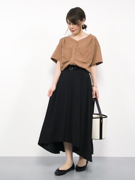 natsumiさん（レディース・160cm）の夏コーディネート