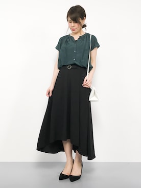 natsumiさん（レディース・160cm）の夏コーディネート