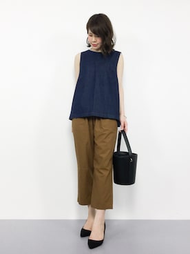 natsumiさん（レディース・160cm）の夏コーディネート