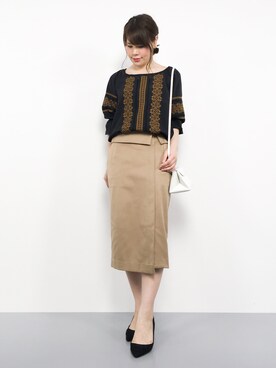 natsumiさん（レディース・160cm）の夏コーディネート