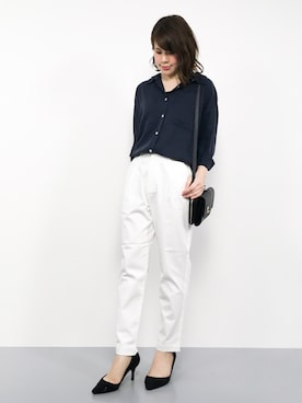 natsumiさん（レディース・160cm）の夏コーディネート