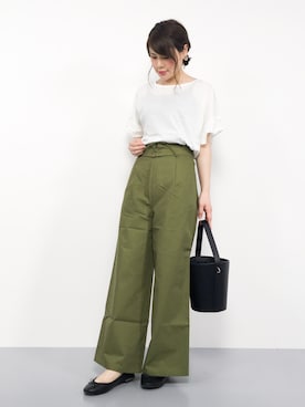 natsumiさん（レディース・160cm）の夏コーディネート