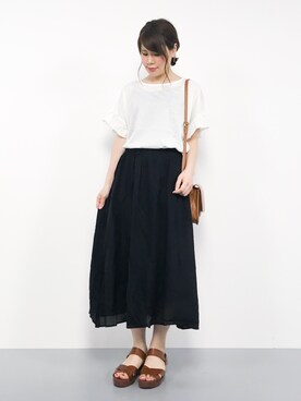 natsumiさん（レディース・160cm）の夏コーディネート