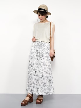 natsumiさん（レディース・160cm）の夏コーディネート