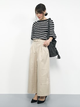 natsumiさん（レディース・160cm）の夏コーディネート