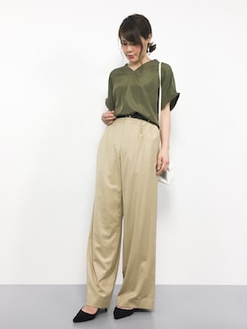 natsumiさん（レディース・160cm）の夏コーディネート