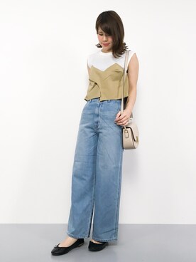 natsumiさん（レディース・160cm）の夏コーディネート