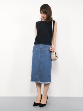 natsumiさん（レディース・160cm）の夏コーディネート