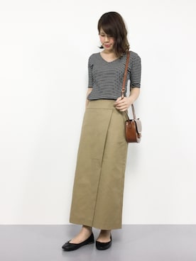 natsumiさん（レディース・160cm）の夏コーディネート