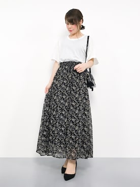 natsumiさん（レディース・160cm）の夏コーディネート