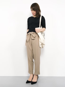 natsumiさん（レディース・160cm）の夏コーディネート