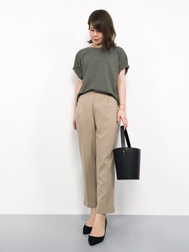 natsumiさん（レディース・160cm）の夏コーディネート