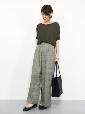 natsumiさん（レディース・160cm）の夏コーディネート